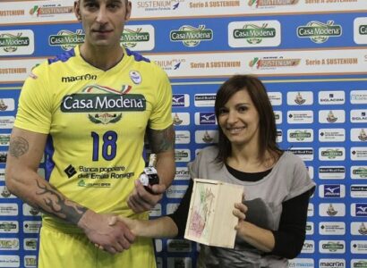Aceto speciale in premio a Marco Piscopo di Casa Modena