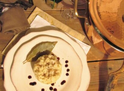 VIE DEL GUSTO - Risotto al Parmigiano e Aceto Balsamico