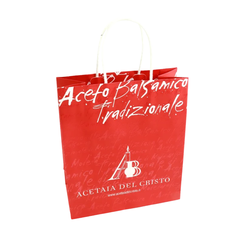 Small Red Tote Bag