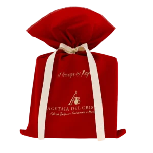 Sacchetto regalo in Tessuto Rosso - Thumbnail Image 1