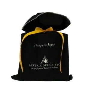 Sacchetto regalo piccolo in Tessuto Nero - Thumbnail Image 1