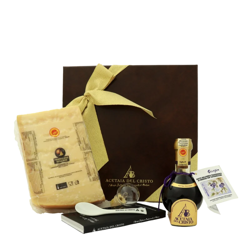 Traditional Balsamic Vinegar of Modena PDO, Extra Vecchio, aged in Juniper with Parmigiano Reggiano PDO