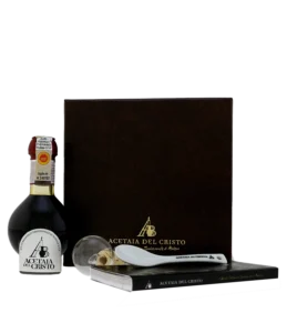 Cofanetto ECO PELLE con cucchiaino da degustazione