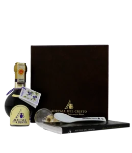 Faux Leather Gift Set with Tasting Spoon – EV Ginepro