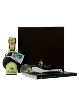 Cofanetto ECO PELLE con cucchiaino da degustazione – EV Gelso