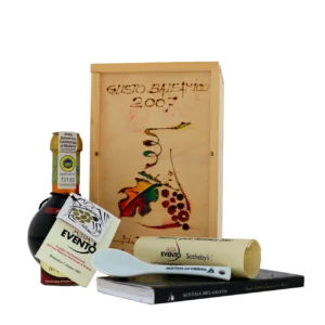Acetaia_Del Cristo_Scatola In Legno Dipinta A Mano-GUSTO BALSAMICO