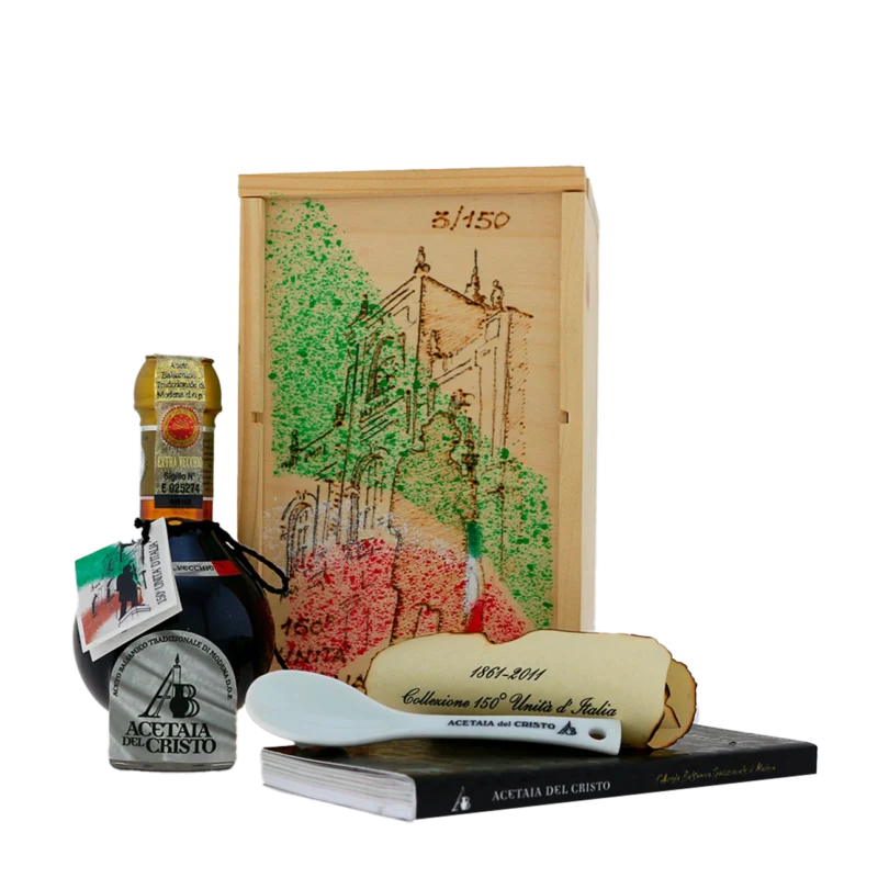 Traditional Balsamic Vinegar of Modena PDO, Extra Aged, 150th Anniversary of Italian Unification Selection