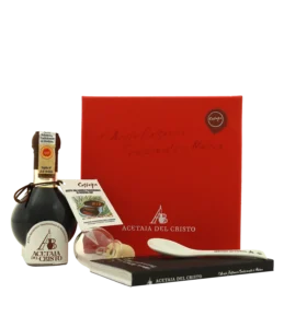 Gift set with tasting spoon – Chestnut